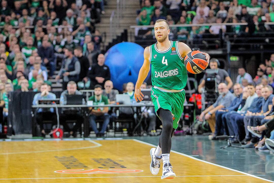 Eurolyga: „Žalgiris“ – ASVEL 70:56