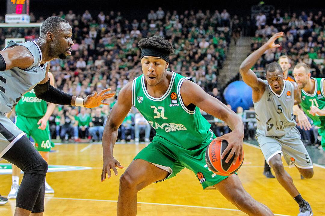 Eurolyga: „Žalgiris“ – ASVEL 70:56