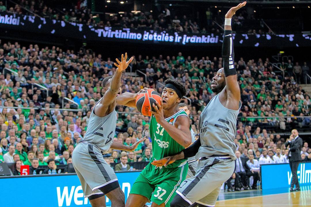 Eurolyga: „Žalgiris“ – ASVEL 70:56