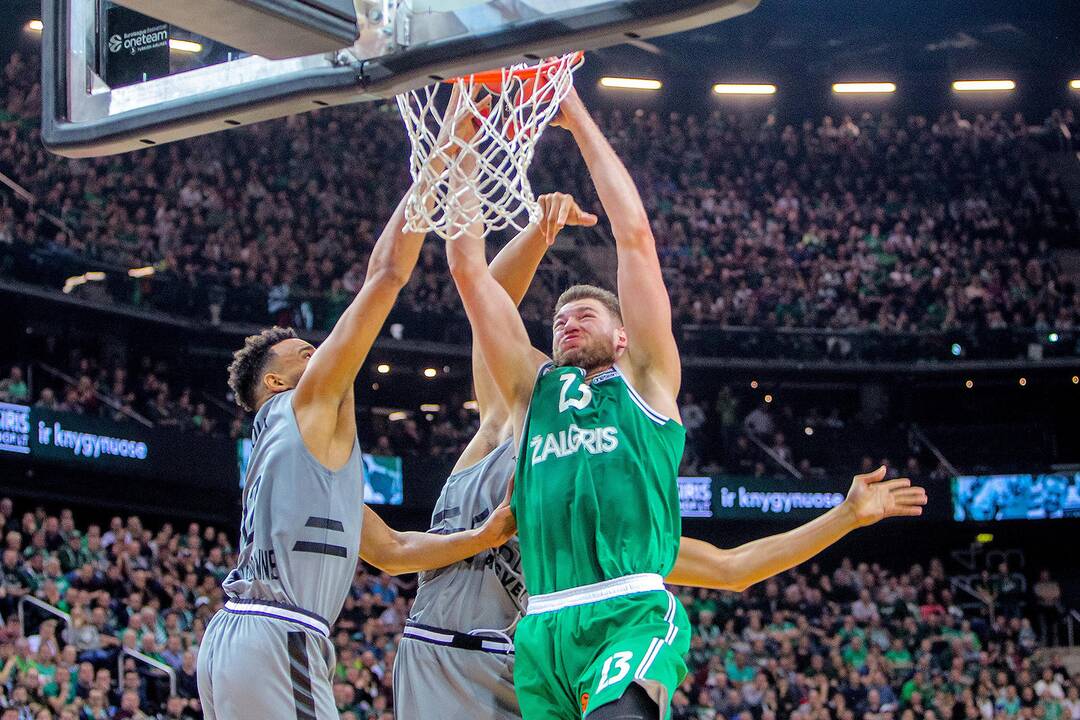 Eurolyga: „Žalgiris“ – ASVEL 70:56