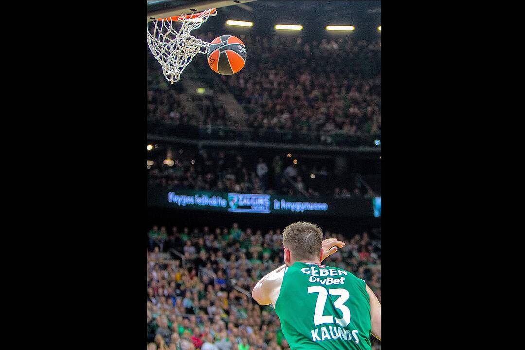 Eurolyga: „Žalgiris“ – ASVEL 70:56