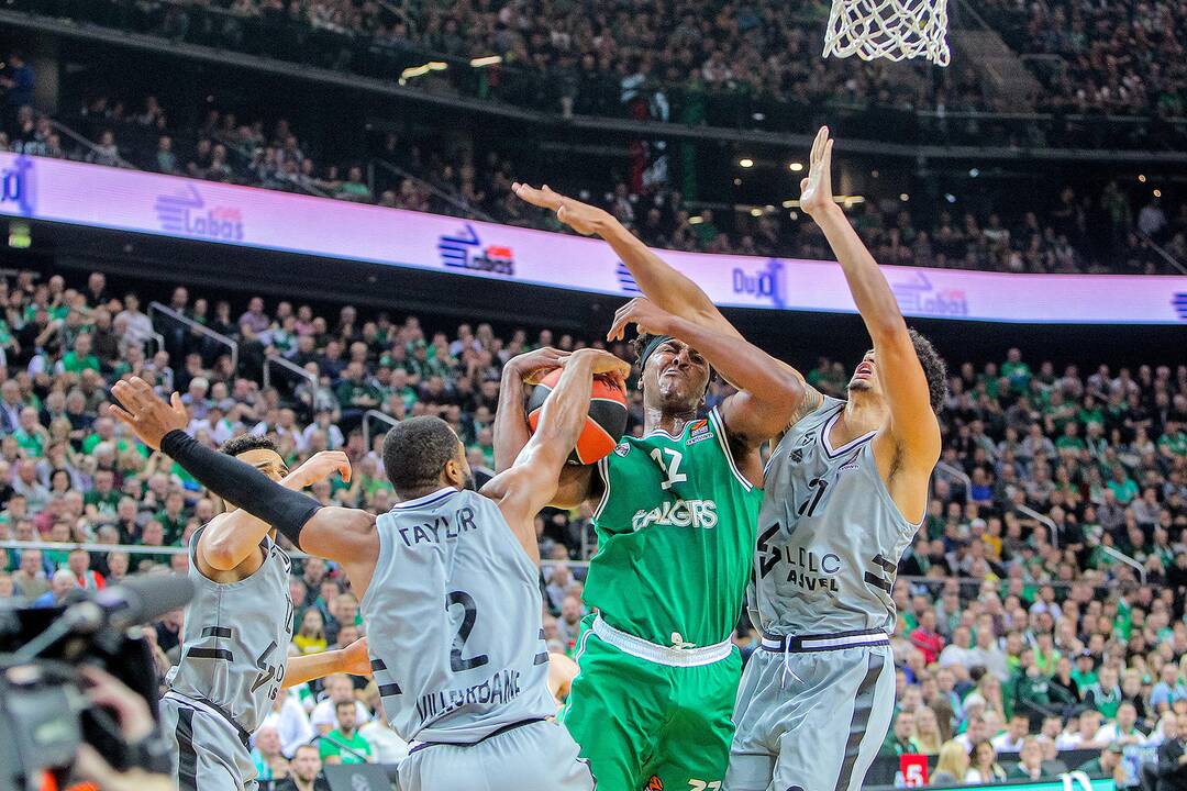 Eurolyga: „Žalgiris“ – ASVEL 70:56