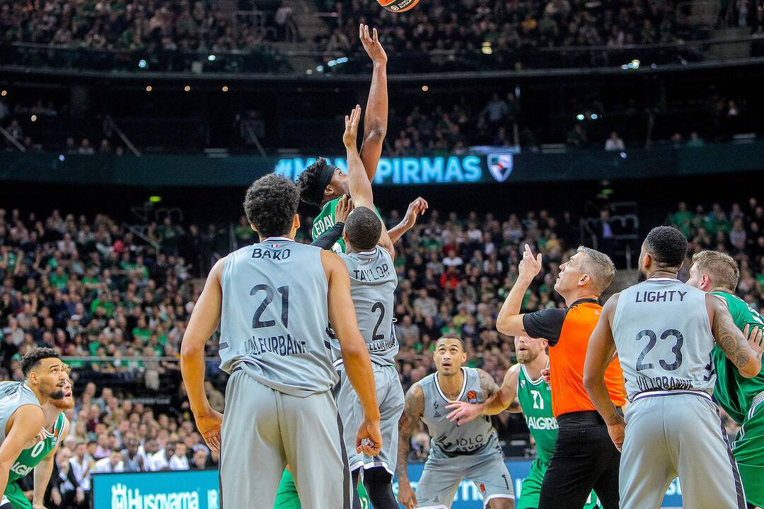 Eurolyga: „Žalgiris“ – ASVEL 70:56