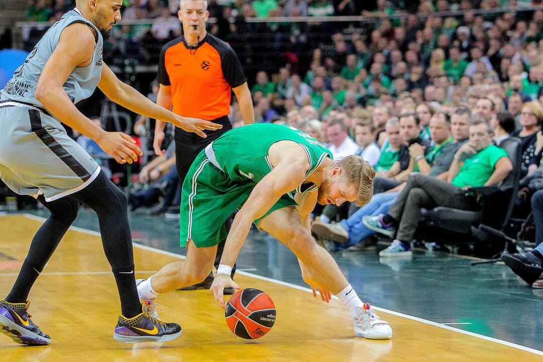 Eurolyga: „Žalgiris“ – ASVEL 70:56