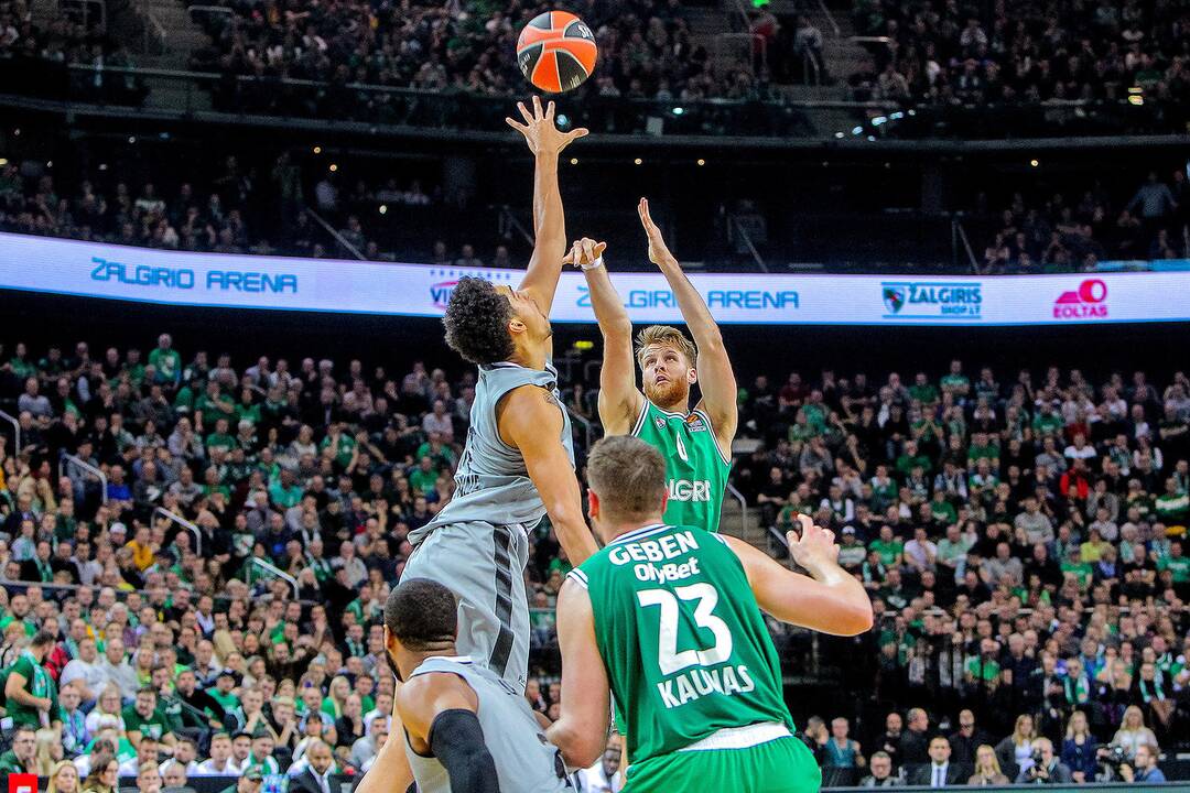 Eurolyga: „Žalgiris“ – ASVEL 70:56