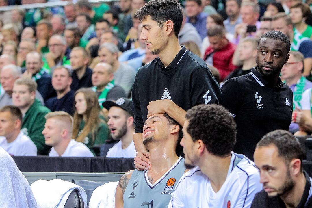 Eurolyga: „Žalgiris“ – ASVEL 70:56