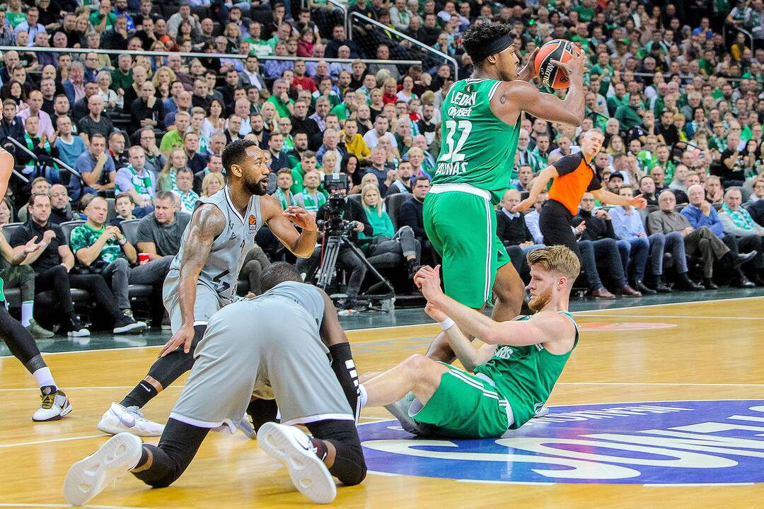 Eurolyga: „Žalgiris“ – ASVEL 70:56