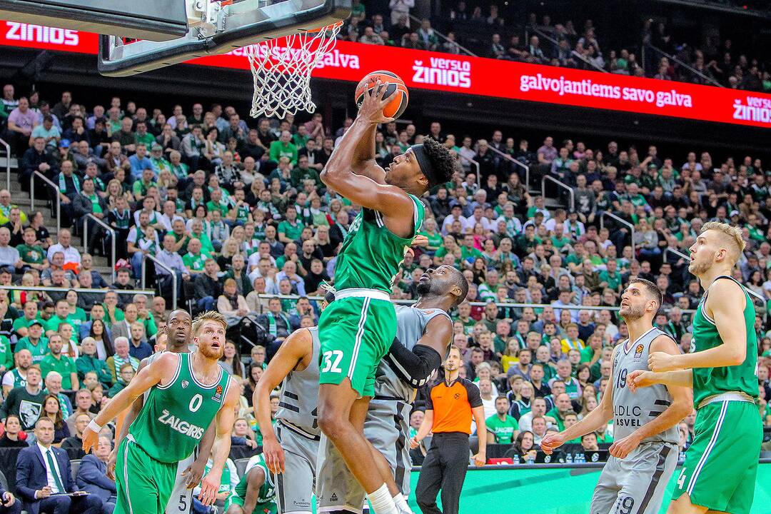 Eurolyga: „Žalgiris“ – ASVEL 70:56