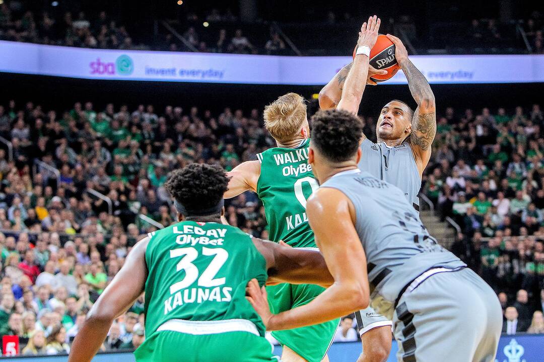 Eurolyga: „Žalgiris“ – ASVEL 70:56