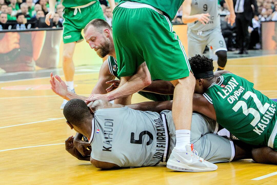 Eurolyga: „Žalgiris“ – ASVEL 70:56