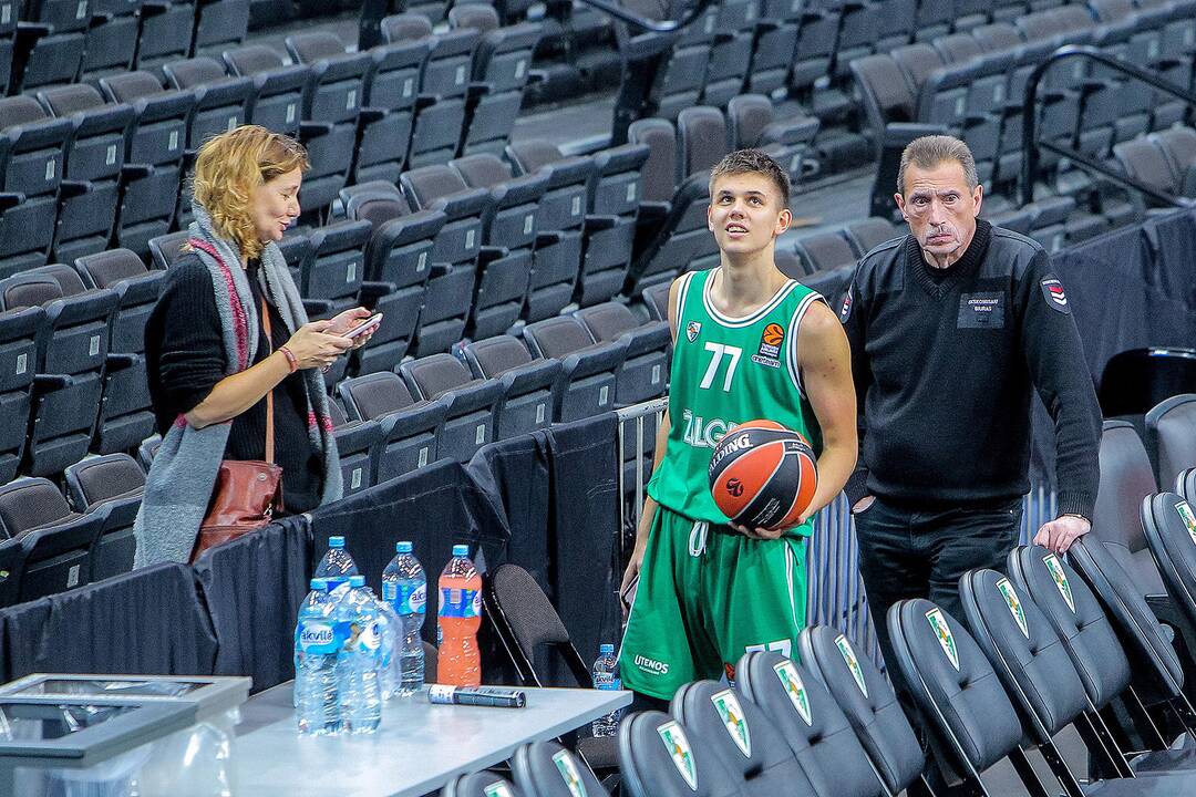 Eurolyga: „Žalgiris“ – ASVEL 70:56