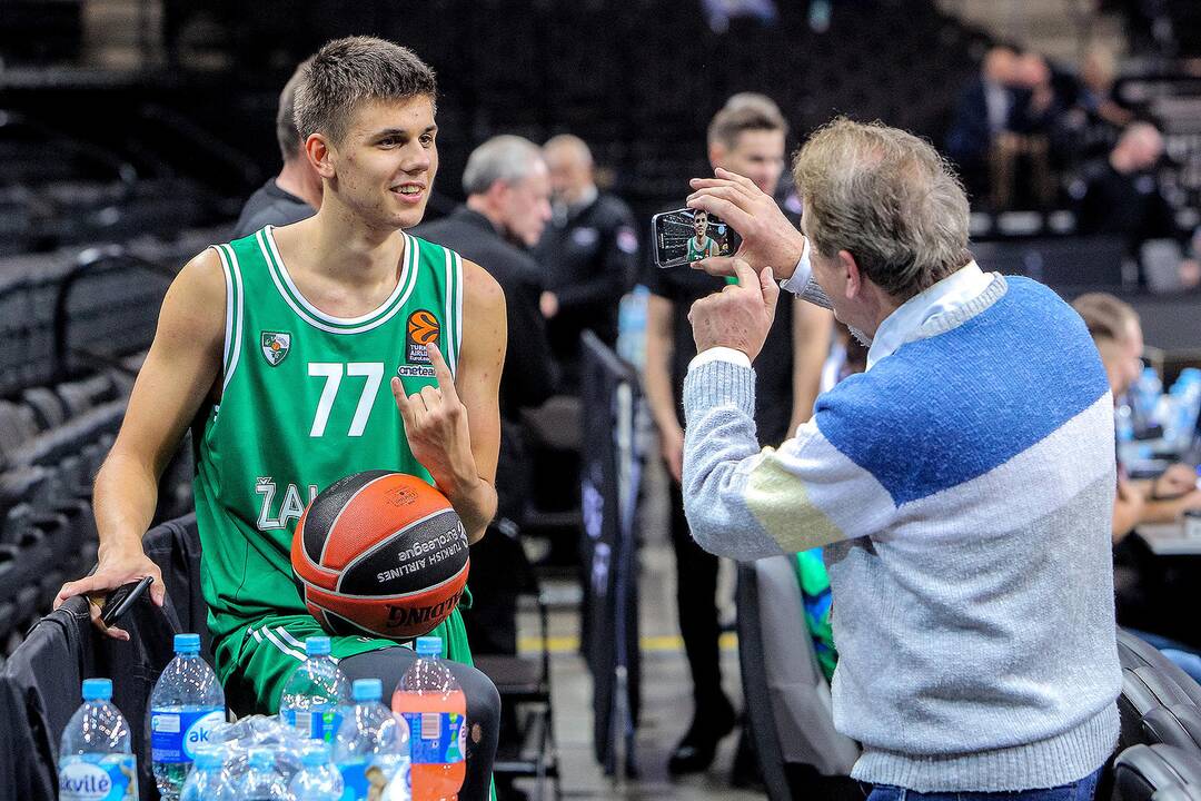 Eurolyga: „Žalgiris“ – ASVEL 70:56