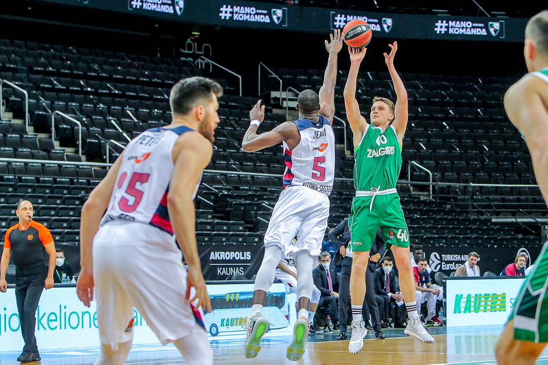 Eurolyga: „Žalgiris“ – „Baskonia“ 92:73
