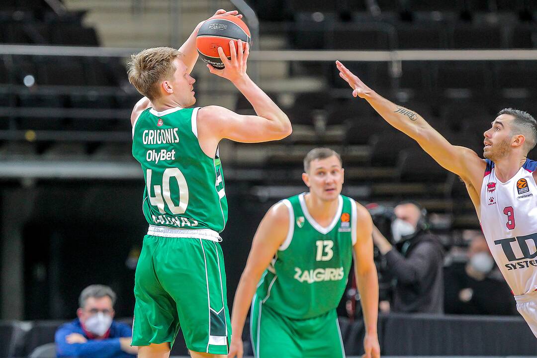 Eurolyga: „Žalgiris“ – „Baskonia“ 92:73