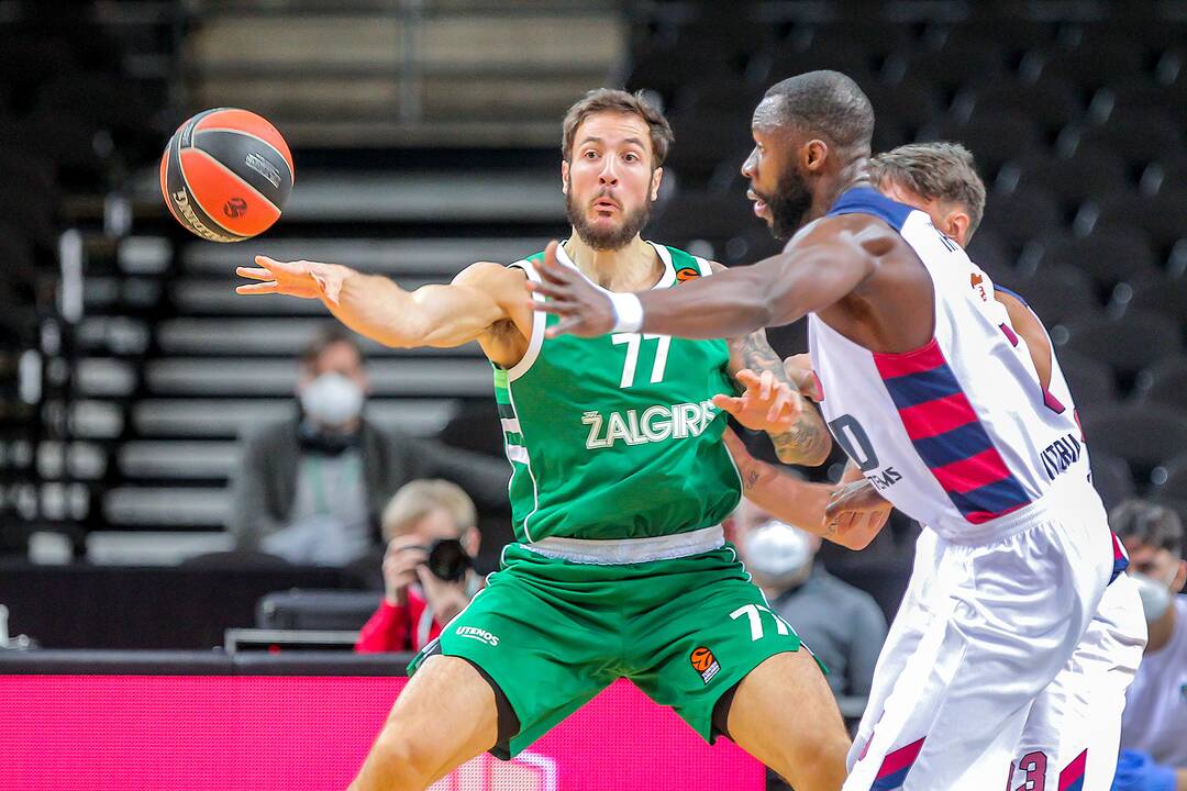 Eurolyga: „Žalgiris“ – „Baskonia“ 92:73