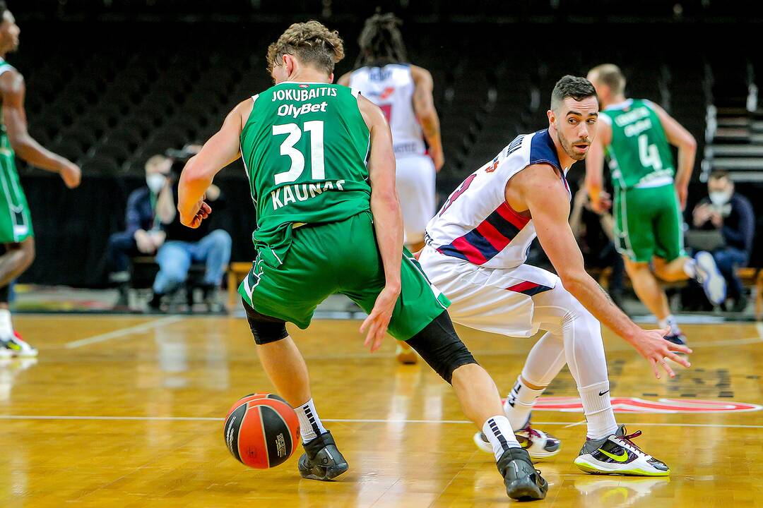 Eurolyga: „Žalgiris“ – „Baskonia“ 92:73