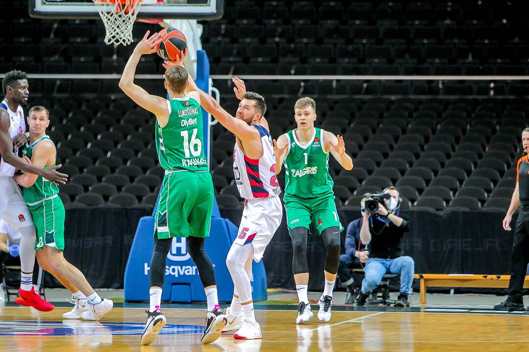 Eurolyga: „Žalgiris“ – „Baskonia“ 92:73