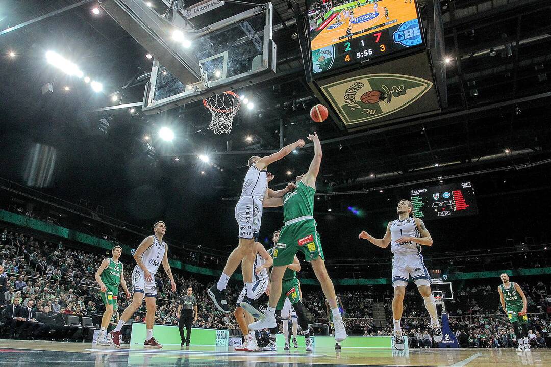 LKL: „Žalgiris“ – „C-Bet“ 87:55