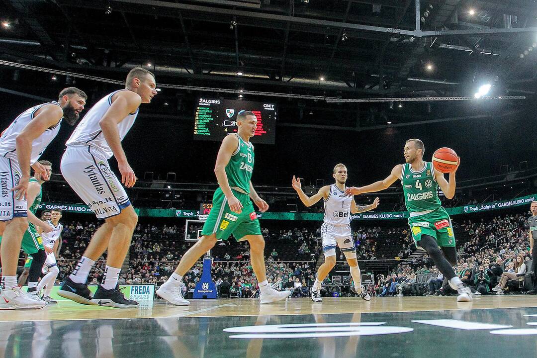 LKL: „Žalgiris“ – „C-Bet“ 87:55