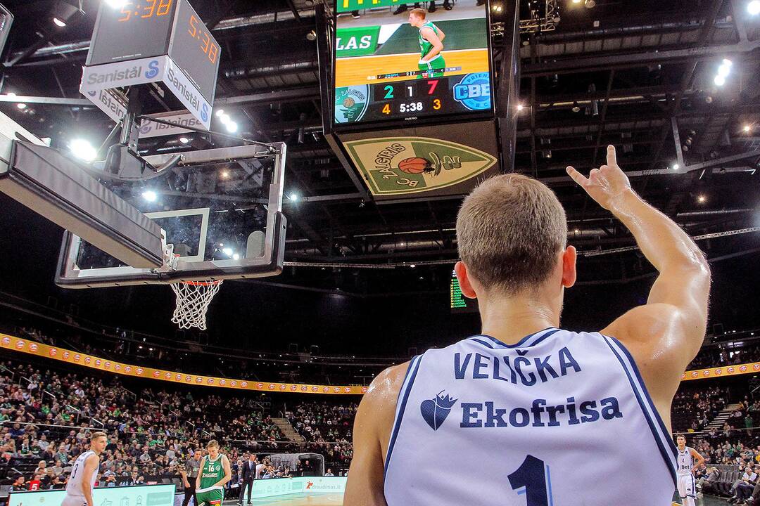 LKL: „Žalgiris“ – „C-Bet“ 87:55