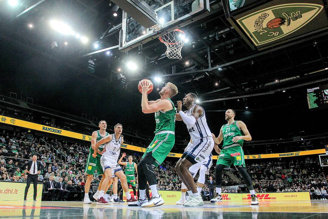 LKL: „Žalgiris“ – „C-Bet“ 87:55