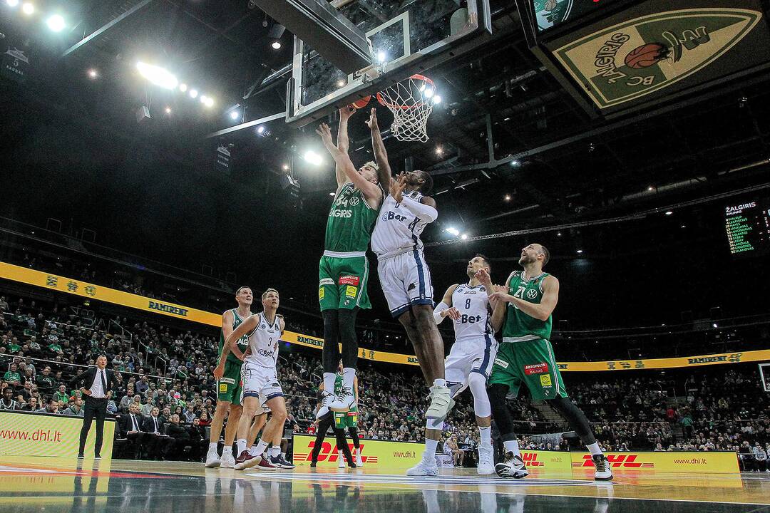 LKL: „Žalgiris“ – „C-Bet“ 87:55