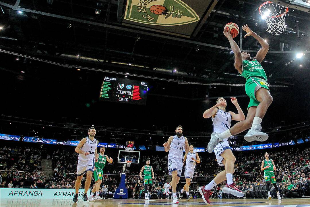 LKL: „Žalgiris“ – „C-Bet“ 87:55