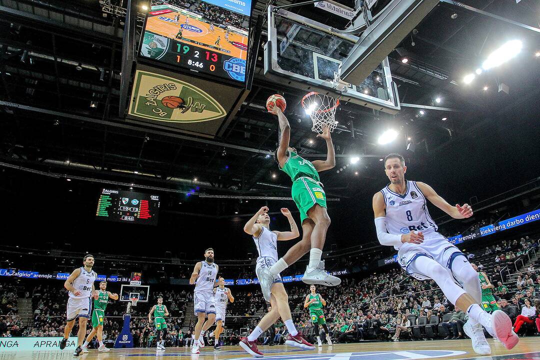 LKL: „Žalgiris“ – „C-Bet“ 87:55