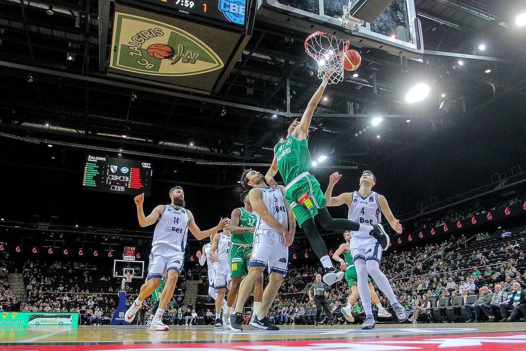 LKL: „Žalgiris“ – „C-Bet“ 87:55