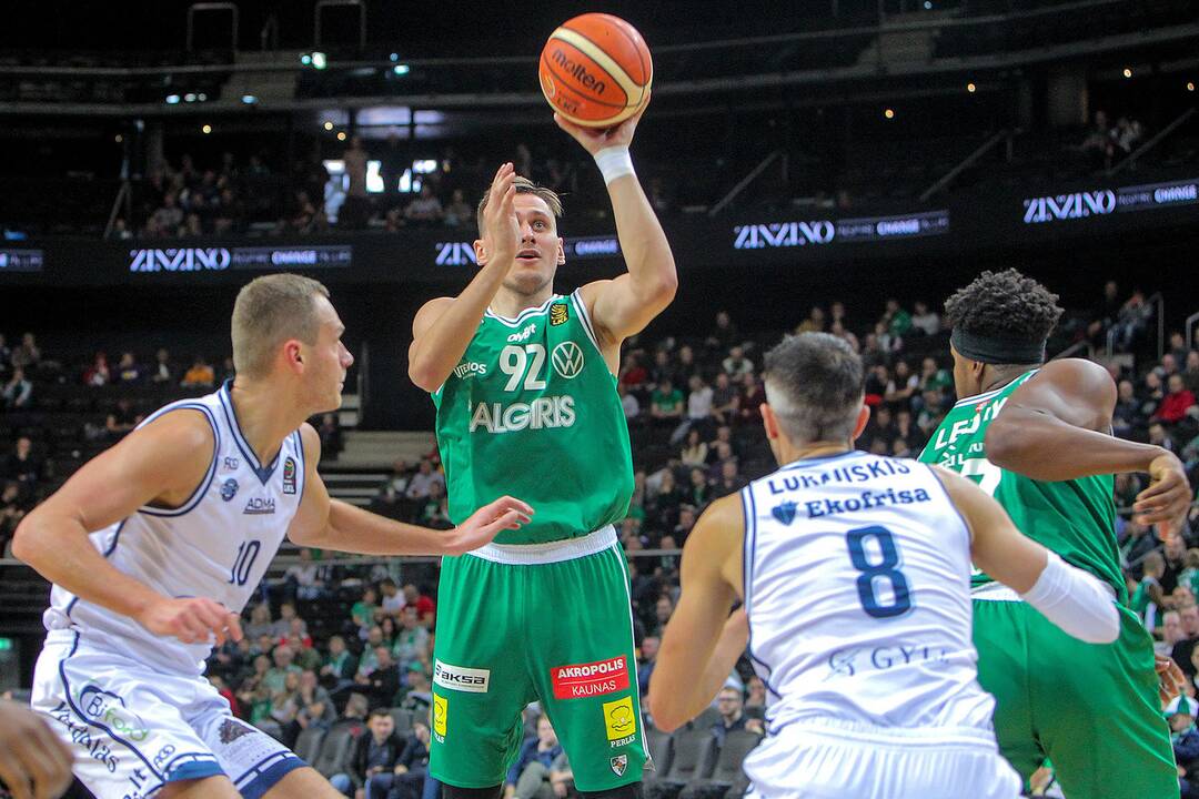 LKL: „Žalgiris“ – „C-Bet“ 87:55