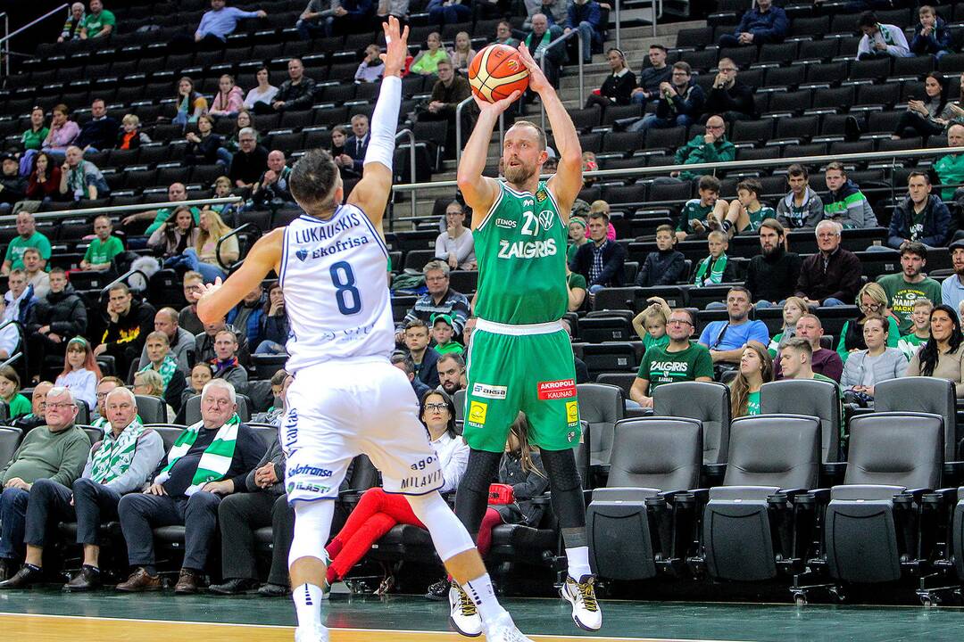 LKL: „Žalgiris“ – „C-Bet“ 87:55