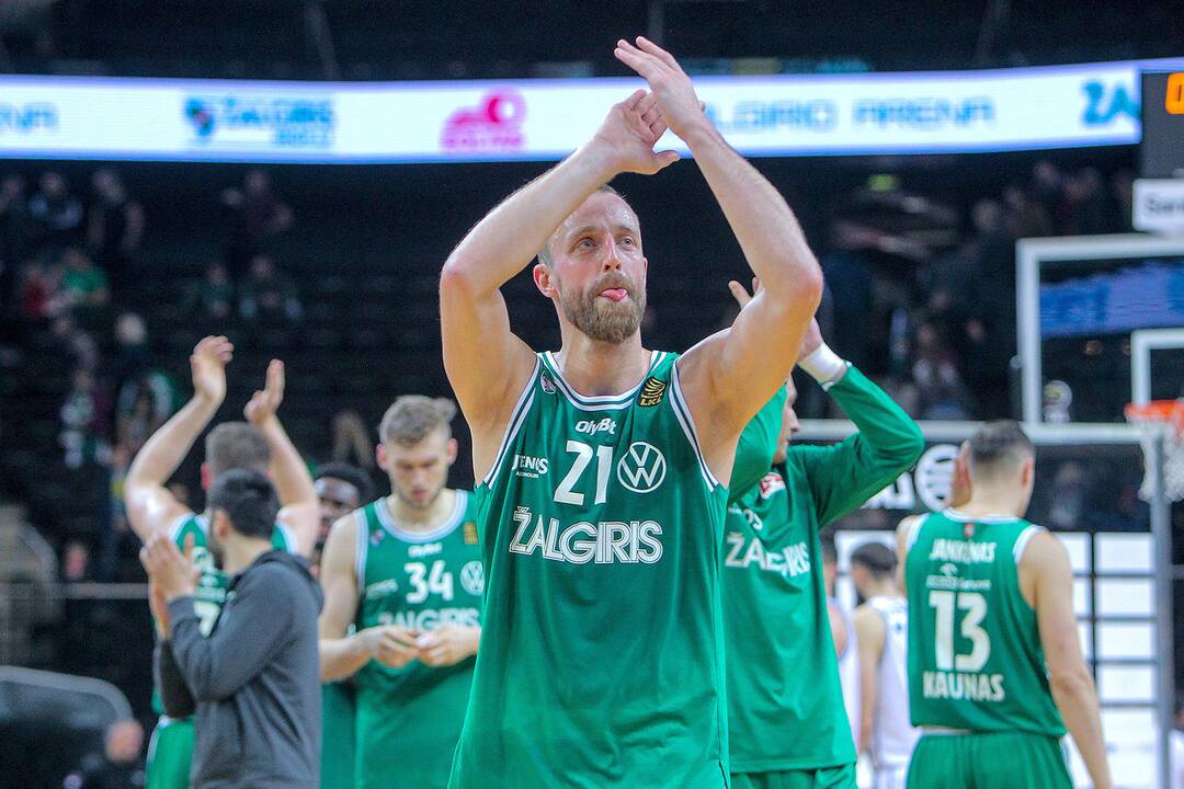LKL: „Žalgiris“ – „C-Bet“ 87:55