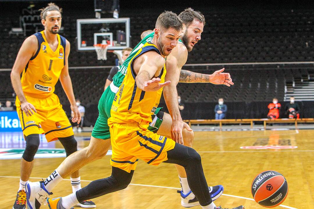 Eurolyga: „Žalgiris“ – „Chimki“ 102:75