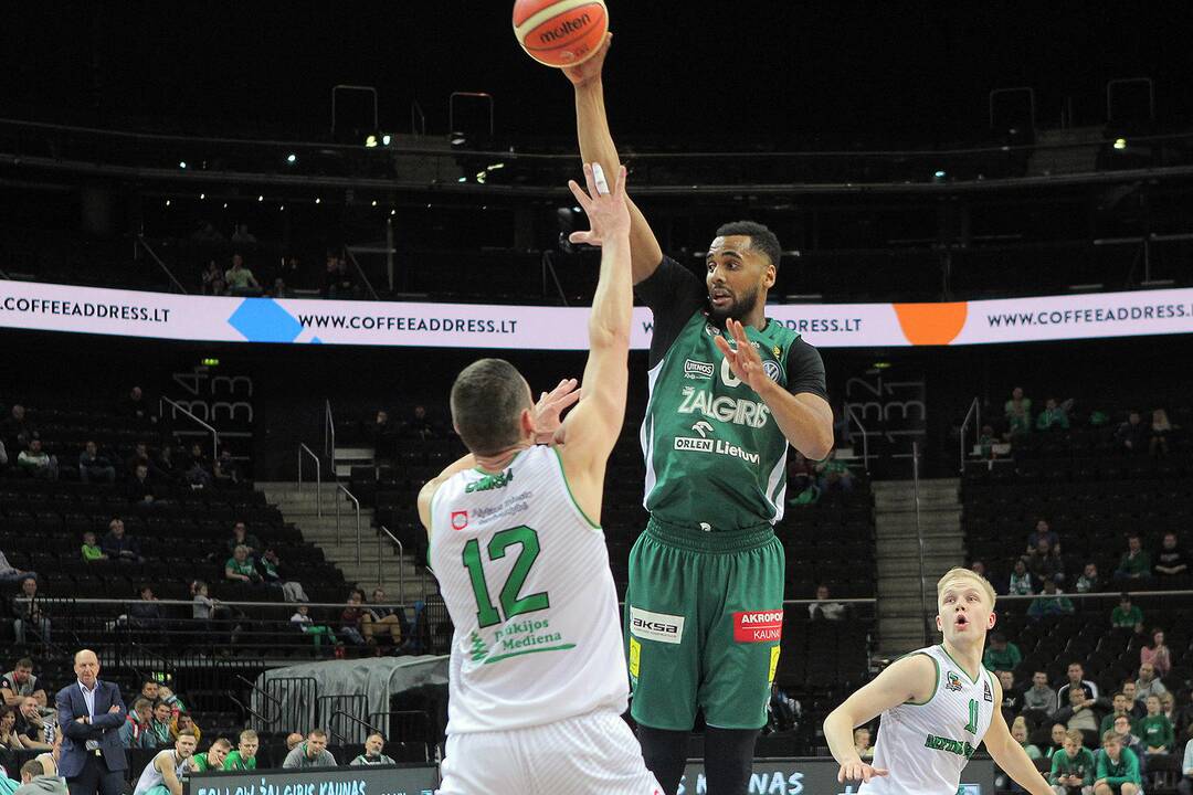 LKL: „Žalgiris“ – „Dzūkija“ 100:68