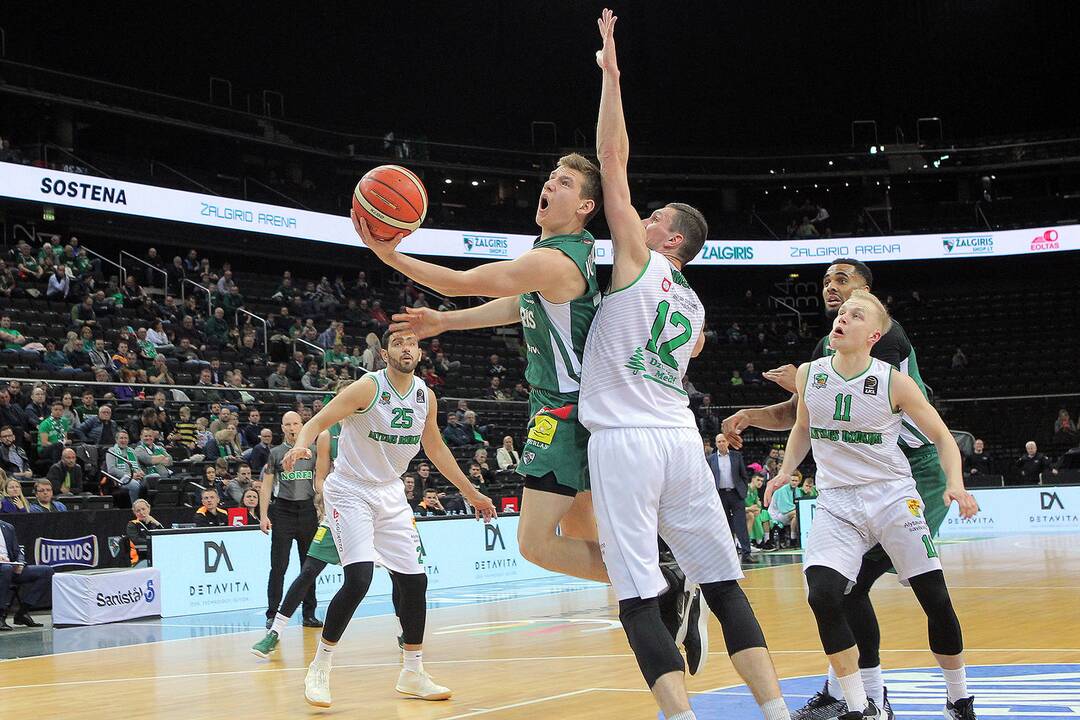 LKL: „Žalgiris“ – „Dzūkija“ 100:68