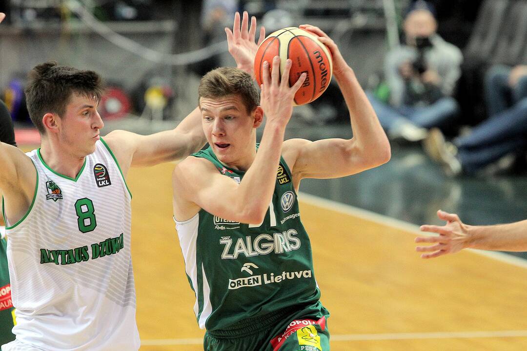 LKL: „Žalgiris“ – „Dzūkija“ 100:68