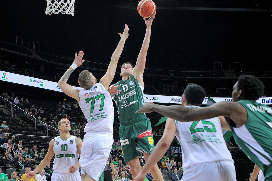 LKL: „Žalgiris“ – „Dzūkija“ 100:68