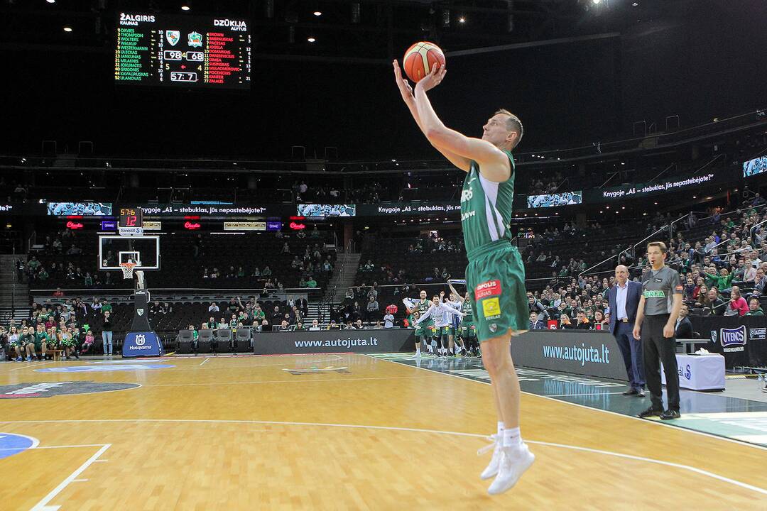 LKL: „Žalgiris“ – „Dzūkija“ 100:68