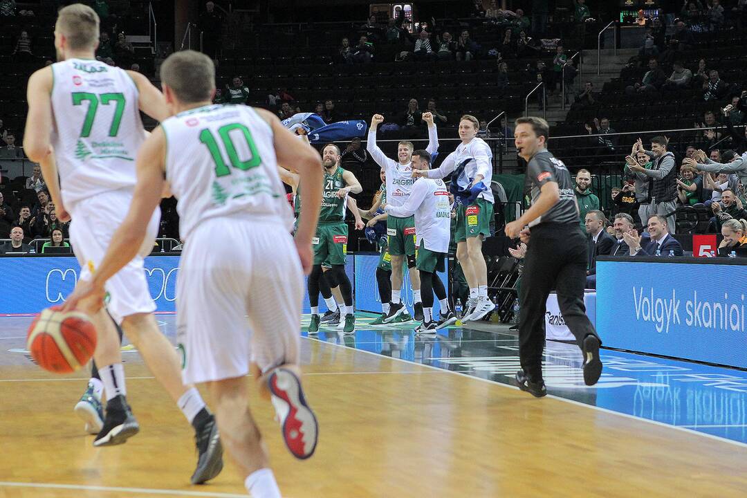 LKL: „Žalgiris“ – „Dzūkija“ 100:68