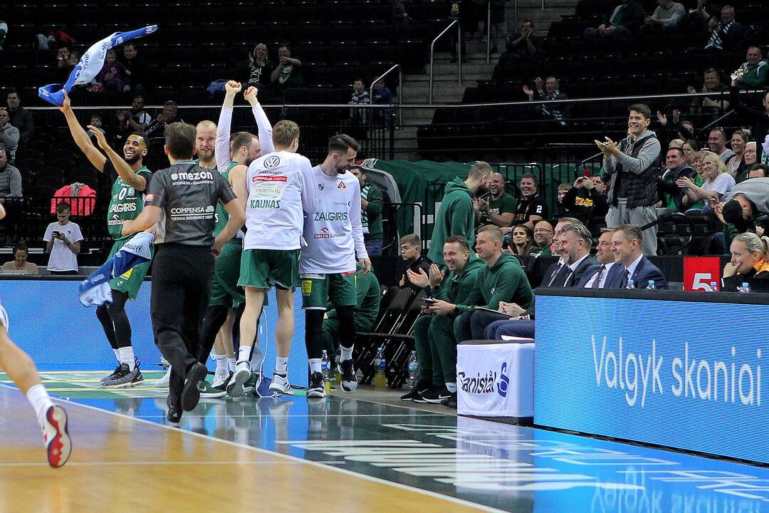 LKL: „Žalgiris“ – „Dzūkija“ 100:68