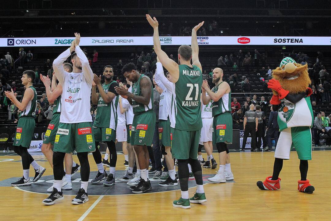 LKL: „Žalgiris“ – „Dzūkija“ 100:68