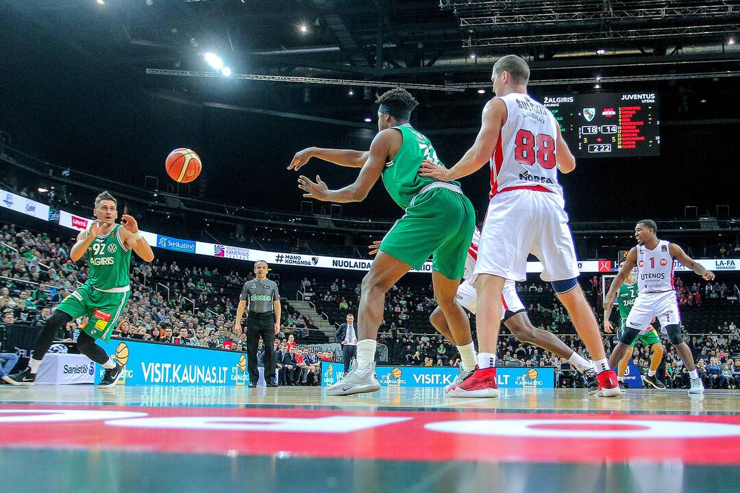 LKL: „Žalgiris“ – „Juventus“ 86:80