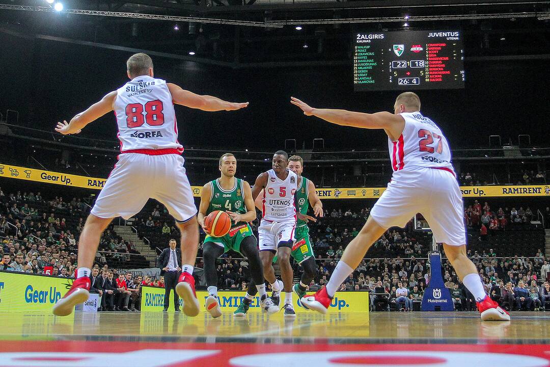 LKL: „Žalgiris“ – „Juventus“ 86:80