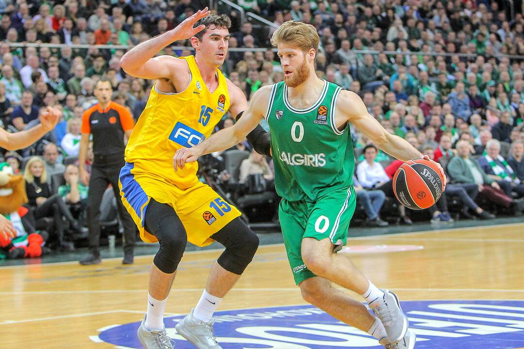 Eurolyga: „Žalgiris“ – „Maccabi“ 73:68
