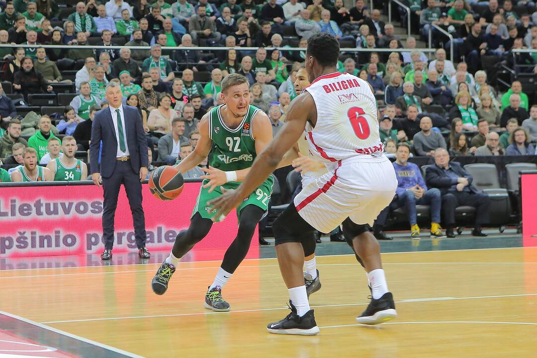 Eurolyga: „Žalgiris“ – „Olimpia“ 105:97