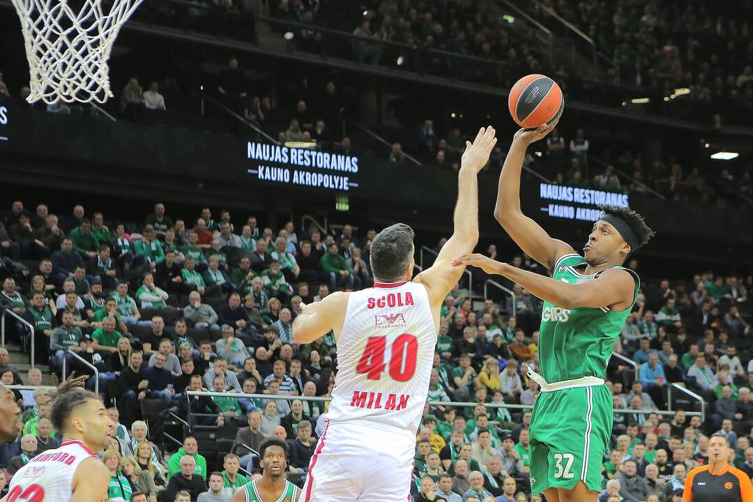 Eurolyga: „Žalgiris“ – „Olimpia“ 105:97
