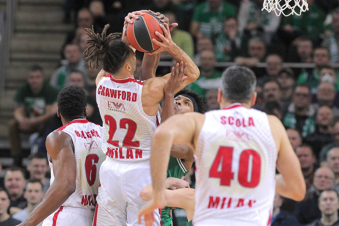 Eurolyga: „Žalgiris“ – „Olimpia“ 105:97