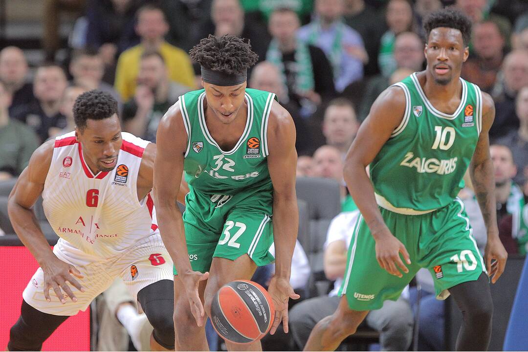 Eurolyga: „Žalgiris“ – „Olimpia“ 105:97