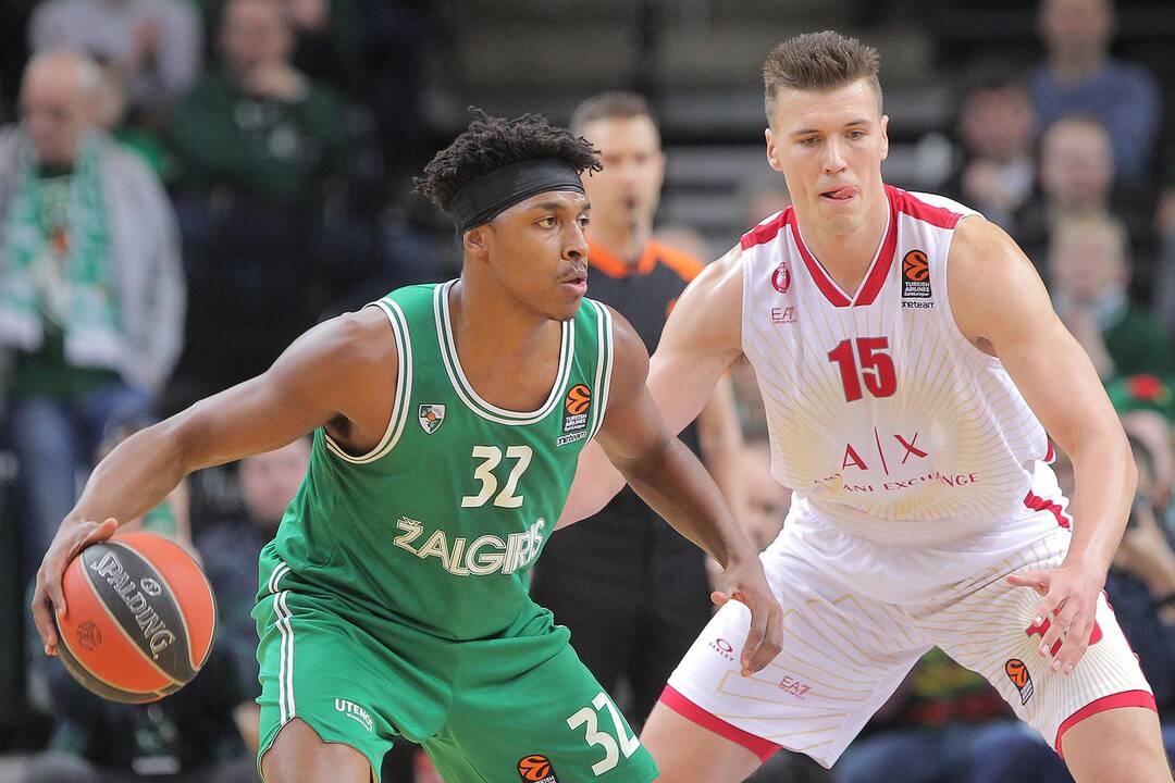 Eurolyga: „Žalgiris“ – „Olimpia“ 105:97