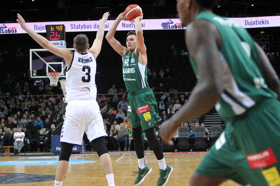 LKL: „Žalgiris“ – „Nevėžis“ 82:79